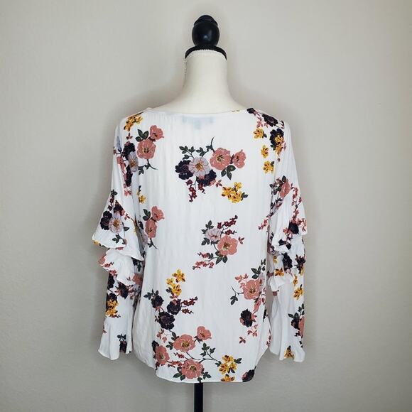 Sanctuary Bianca Floral Blouse Small - Picture 3 of 7